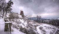 "Reading Pagoda in Winter HDR" - Reading, PA
