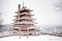 "Reading Pagoda Snow" - Reading, PA